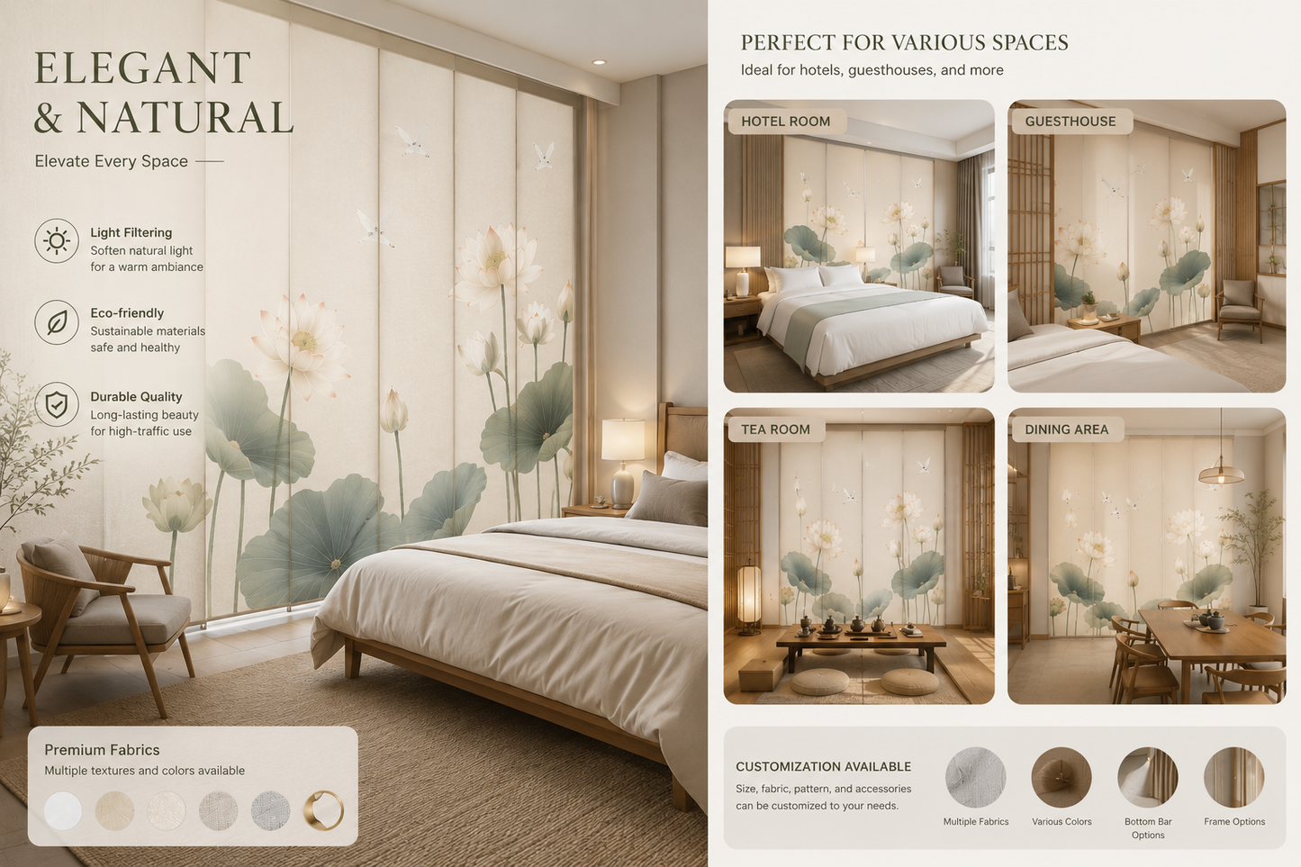 Screen Divider Curtains