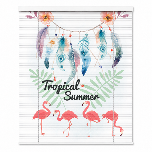 Tropical Summer Printed Blinds