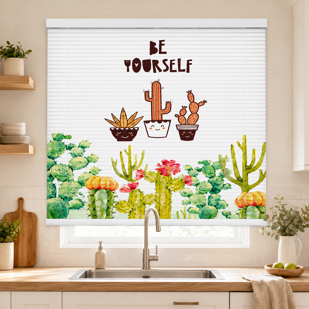 Be Yourself Printed Blinds