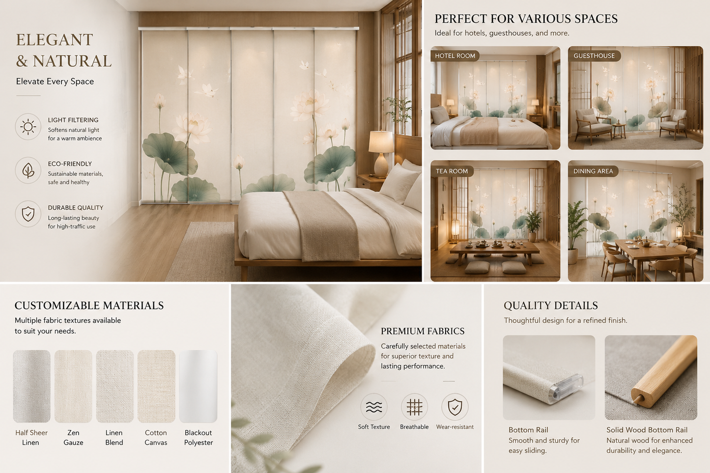 Screen Divider Curtains
