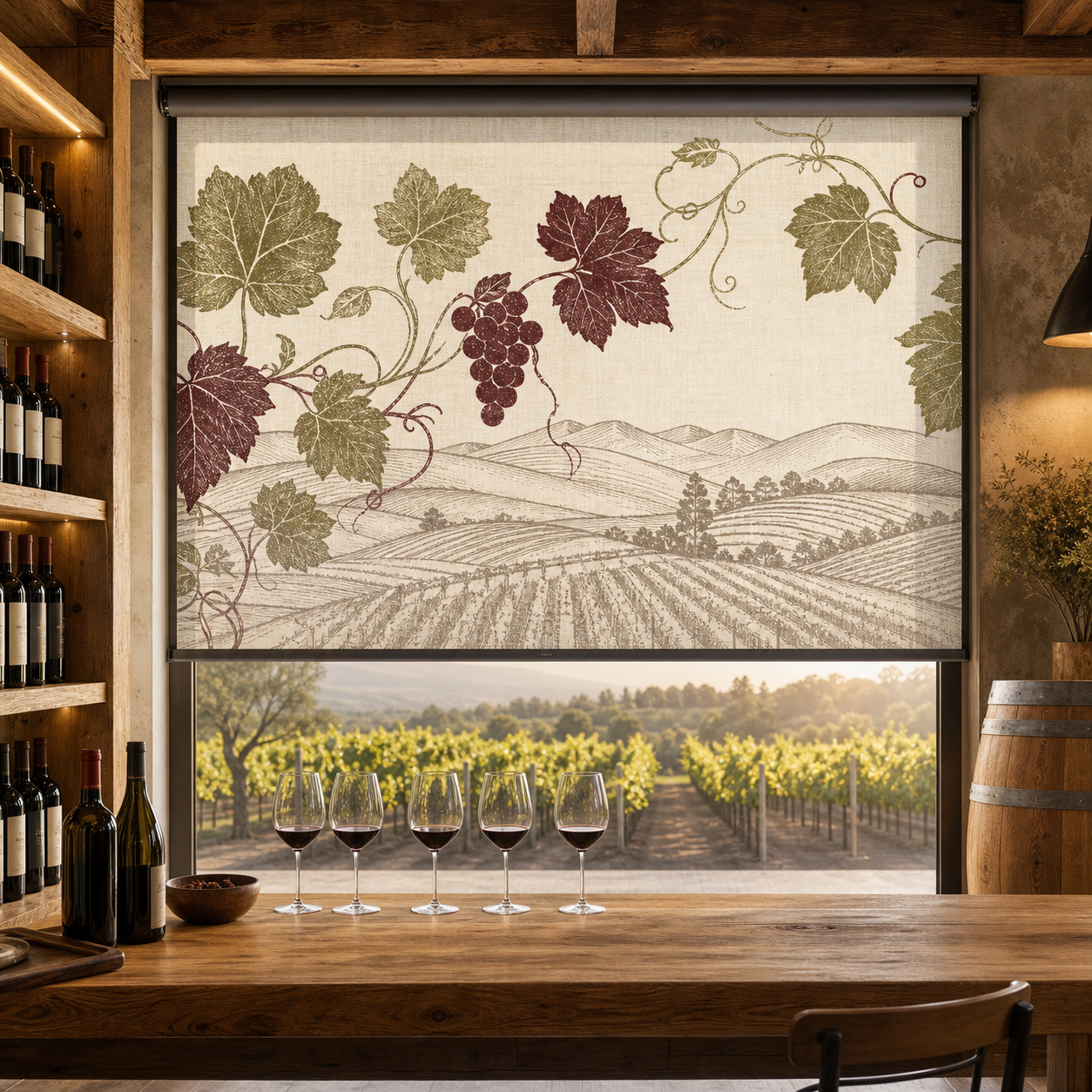 Printed Roller Shades