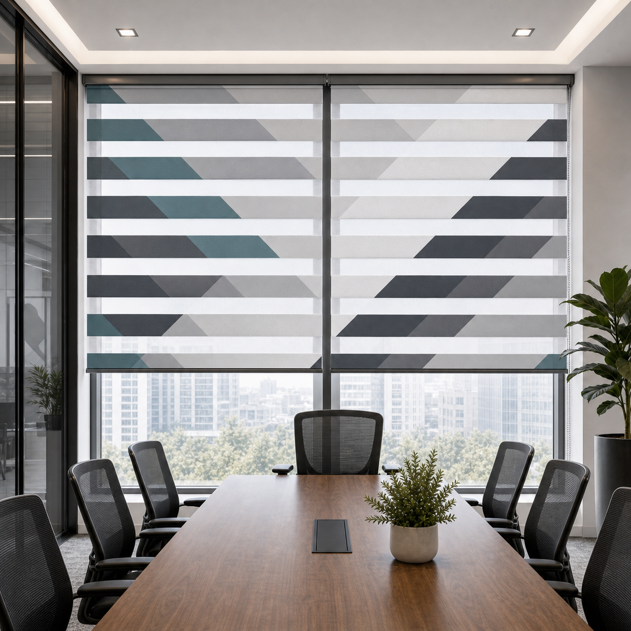 Zebra Sheer Shades